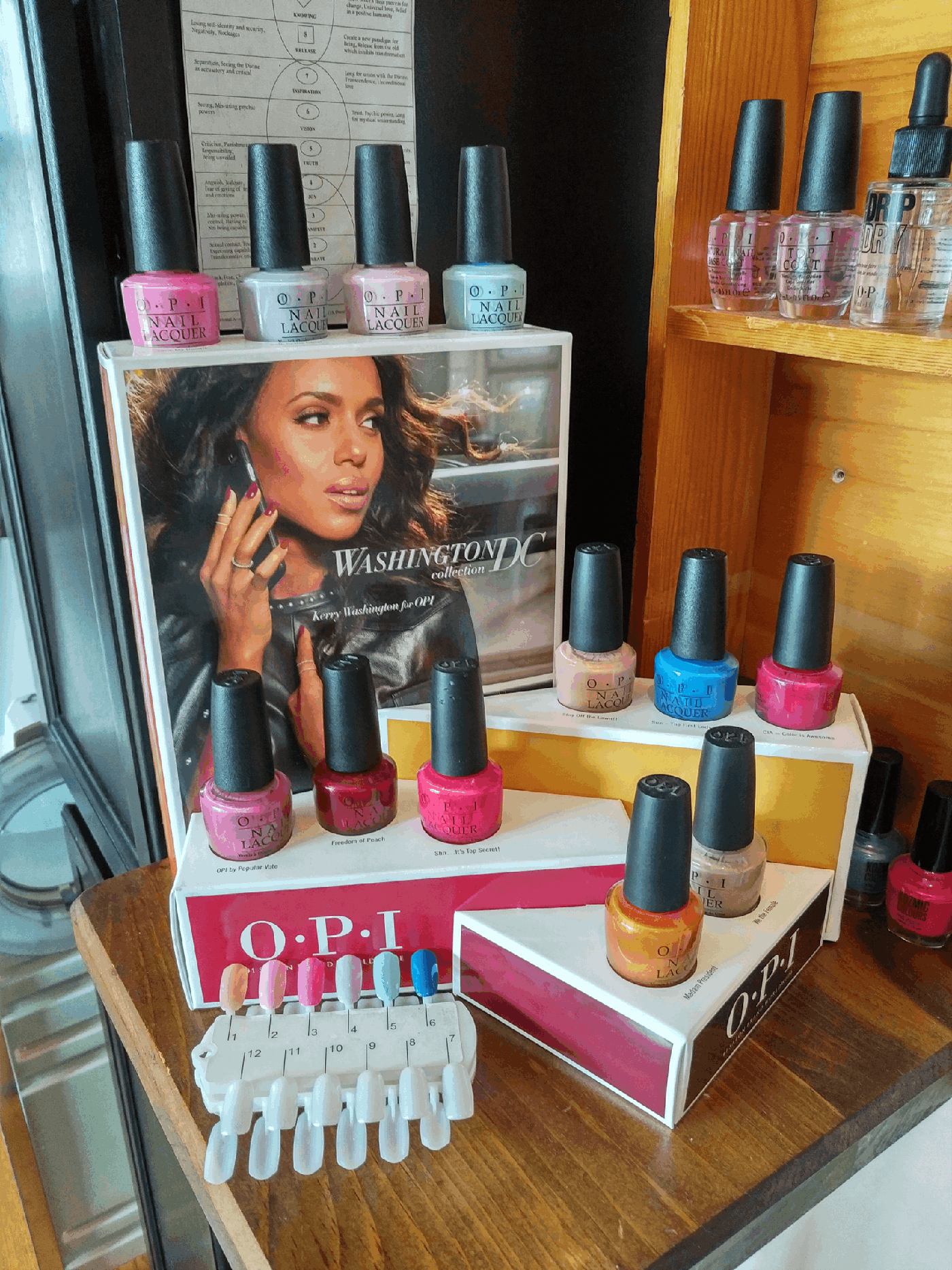 Nail polish display